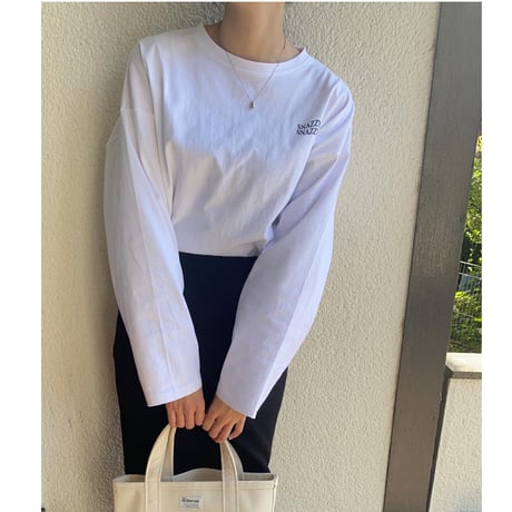back photo long T-shirt（BUS）