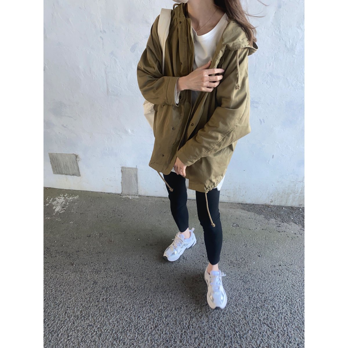 Casper John ブークレショートモッズコート ブラウン