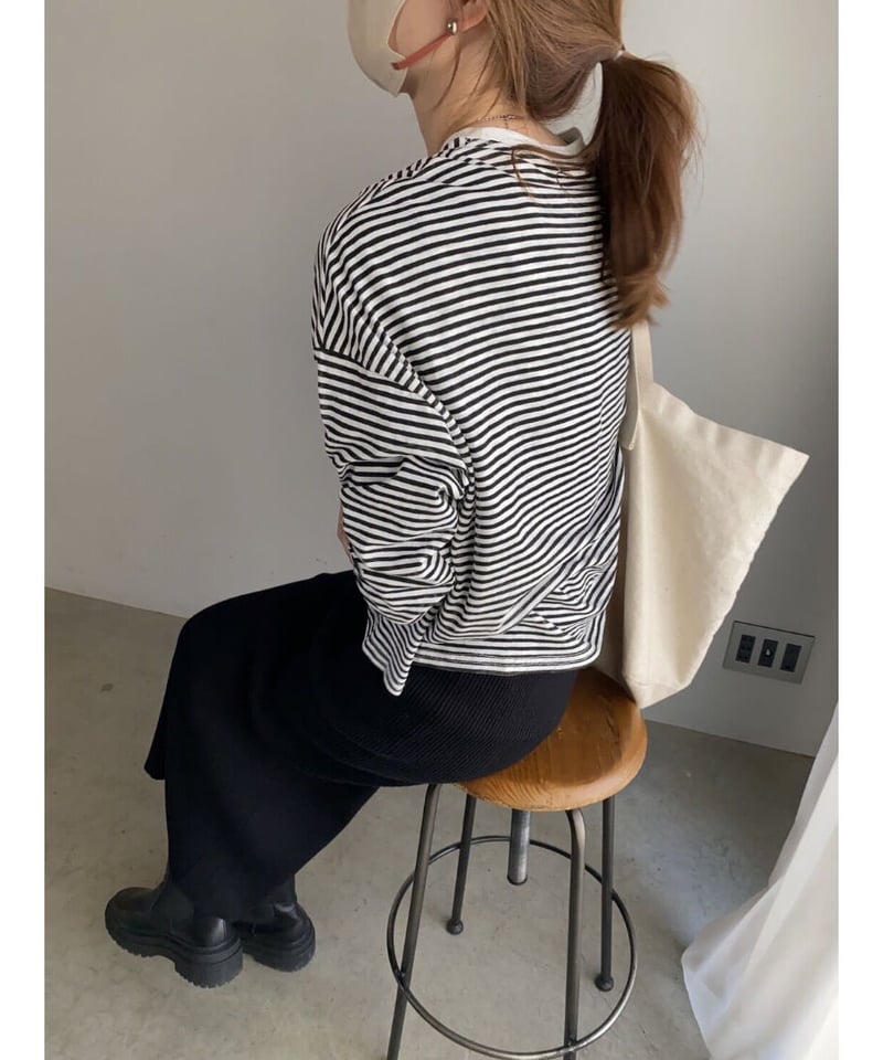 sheer cotton flip top シアーコットンフリップトップ over size sheer tops / オーバーサイズシアートップス（Tシャツ