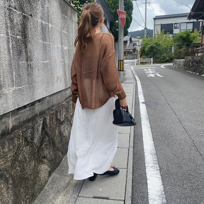 最終価格nknit mesh knit サイズ① NKNIT ンニット mesh KNIT - メルカリ
