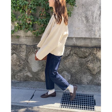 lantern sleeve zip up cardigan