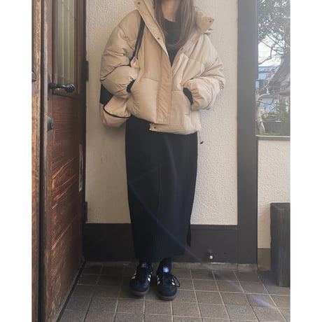 center seam knit dress