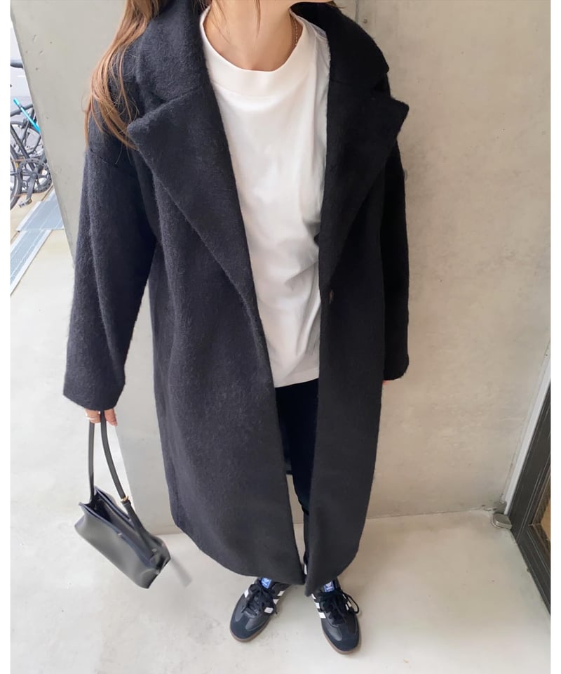 shaggy coat 専用 shaggy chester coat | s t k .