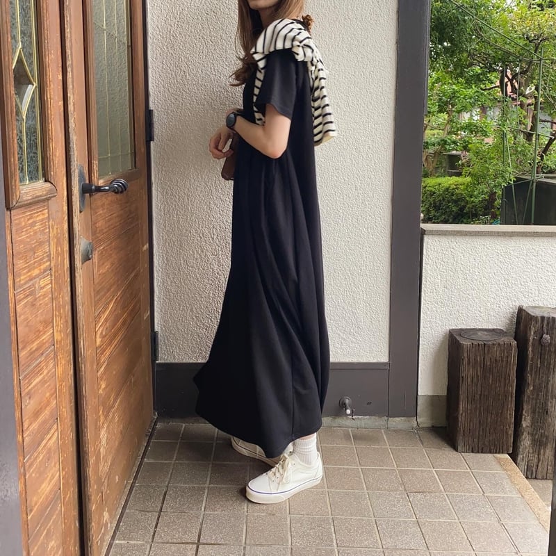 long flare dress | s t k .