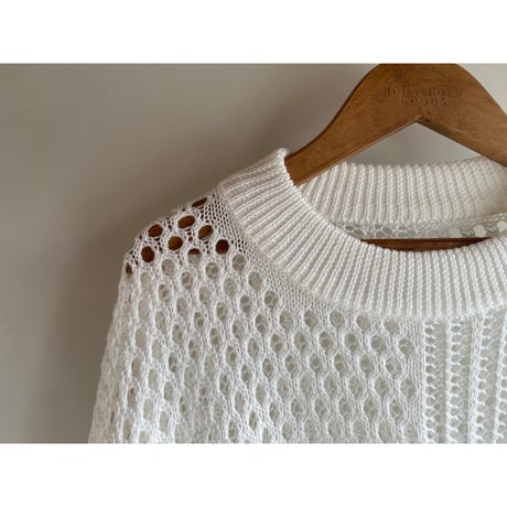 mesh summer over knit