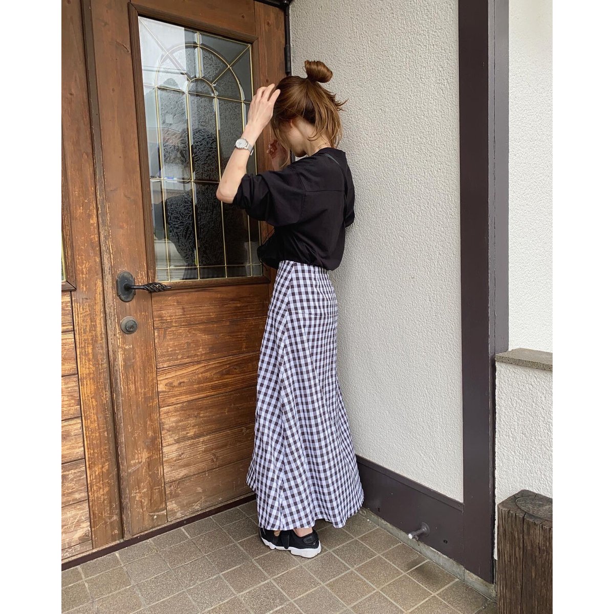 jnhearts ジェイエヌハーツCheck Skirt チェックsk 38 jnhearts ジェイエヌハーツCheck Skirt チェックsk 38