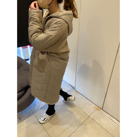 hooded pocket coat