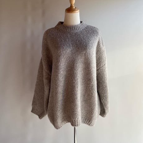 loose knit pullover