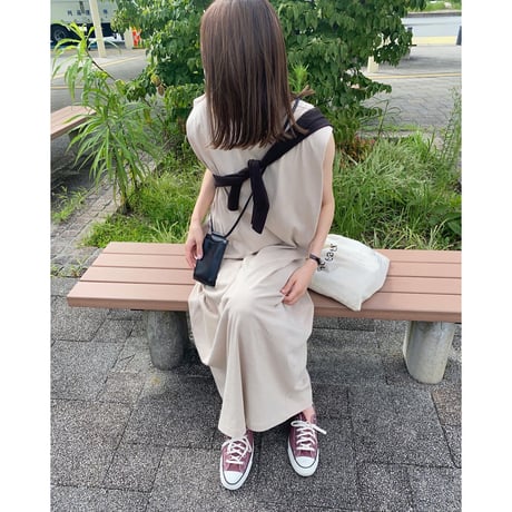 USA cotton shoulder dress