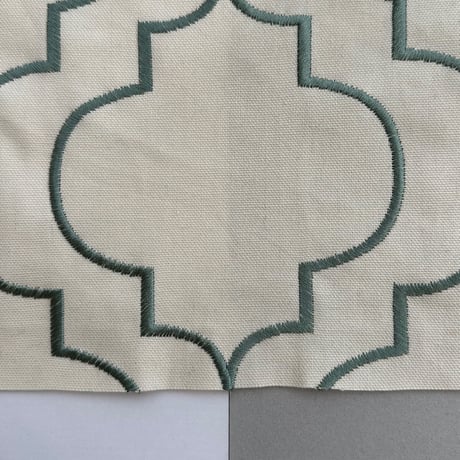 モロッカン刺繍・カーキ
