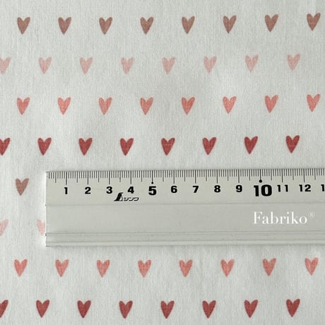 ＜ハギレ・49cm＞バレンタイン