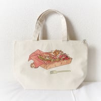 ハリネズミカスクートの保冷ランチトート