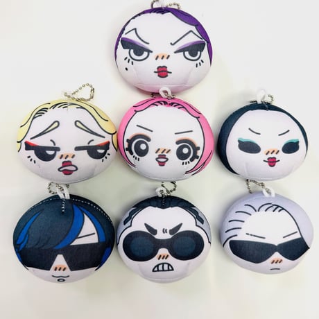 【デラックス×デラックス】もっちりキーホルダー“サクラ”