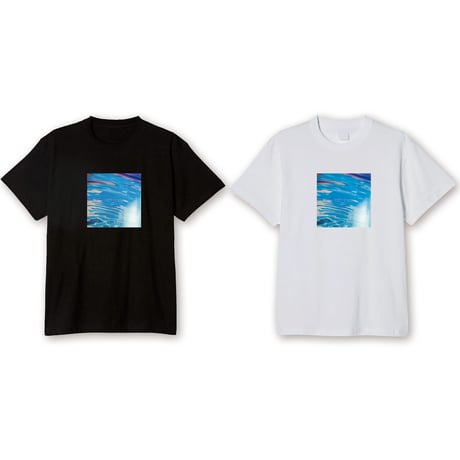 moumoon「FELT SENSE」リリース記念Tシャツ(完全限定生産: ブラック ,ホワイト2種類）