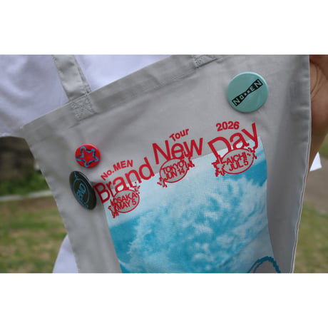 【No.MEN 】Tour 2026 Brand New Day<トートバッグ：ライトグレー>