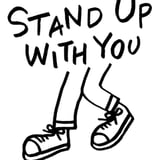 stand up with you