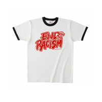 受注販売★END RACISM リンガーTシャツ