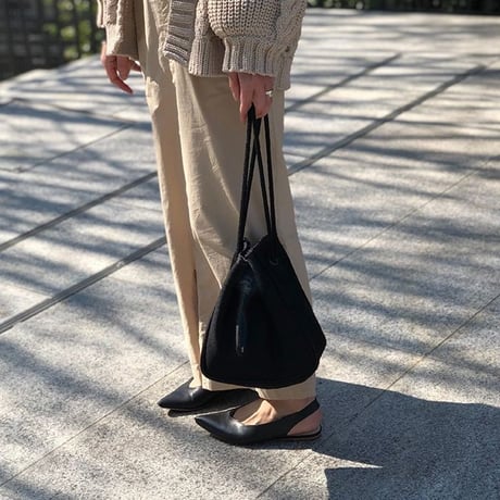 BUCKET BAG Gray