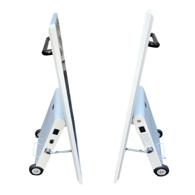 屋内・屋外兼用バッテリー駆動式 ポータブルデジタルサイネージ