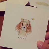 愛犬、愛猫の似顔絵