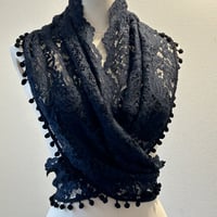 エプロン　Off White  コードレース　フラメンコ衣装 エプロン Off White コードレース フラメンコ衣装