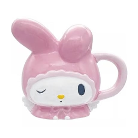 フェイスマグ/ホワイトエンジェル/マイメロディmug
