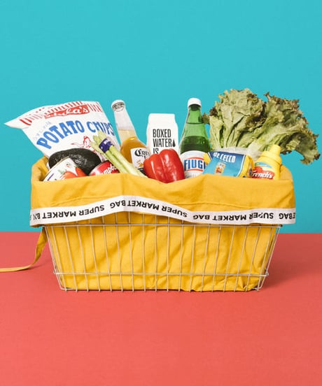 SUPER MARKET BAG [L] /NEON PURPLE