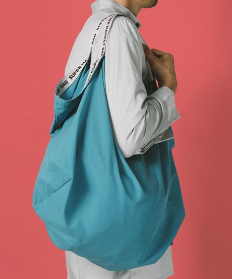 SUPER MARKET BAG [L] / BLUE