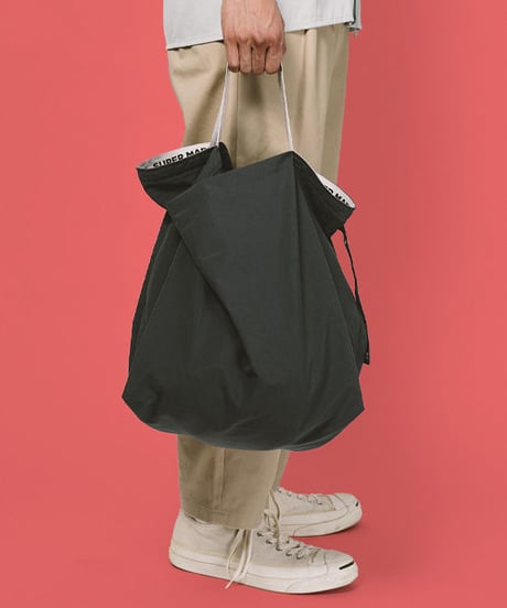 SUPER MARKET BAG [S]  / BLACK ギフトパッケージ付き
