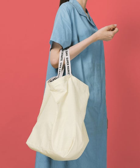 SUPER MARKET BAG [S] / WHITE ギフトパッケージ付き