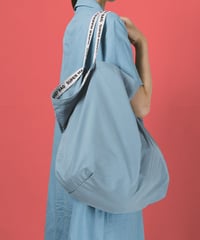 SUPER MARKET BAG [L] / SAX BLUE