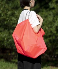 SUPER MARKET BAG [L] /NEON SCARLET
