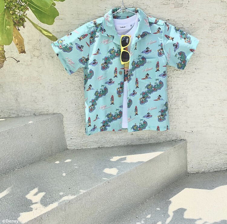 【美品】 LOVALOT ミッキー アロハシャツ XL 通気性 沖縄 ディズニー 美品】 LOVALOT ミッキー アロハシャツ XL 通気性 沖縄