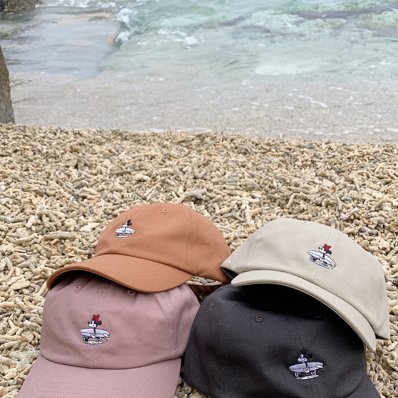 モノクロOKINAWAミッキーCAP | LOVALOT