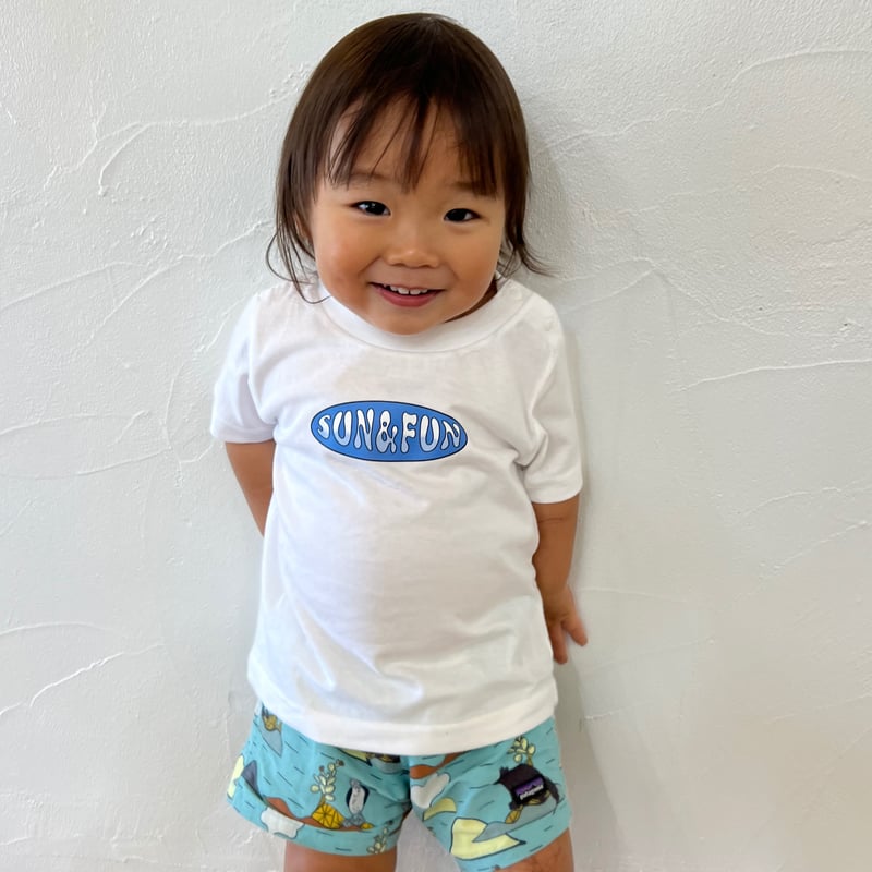 Kids】SUN&FUN 体操ミッキー半袖Tee / White,Pink | LOVALOT