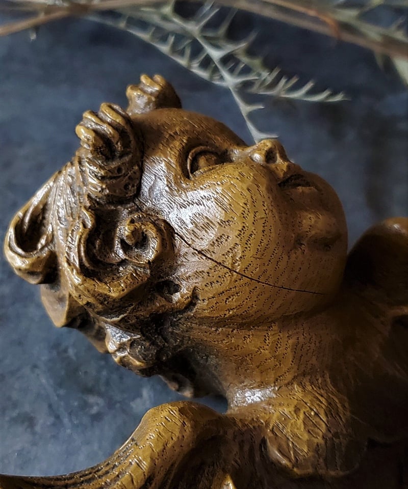 天使のオーナメント アンティーク品 | アンティーク ベルベット Velvet