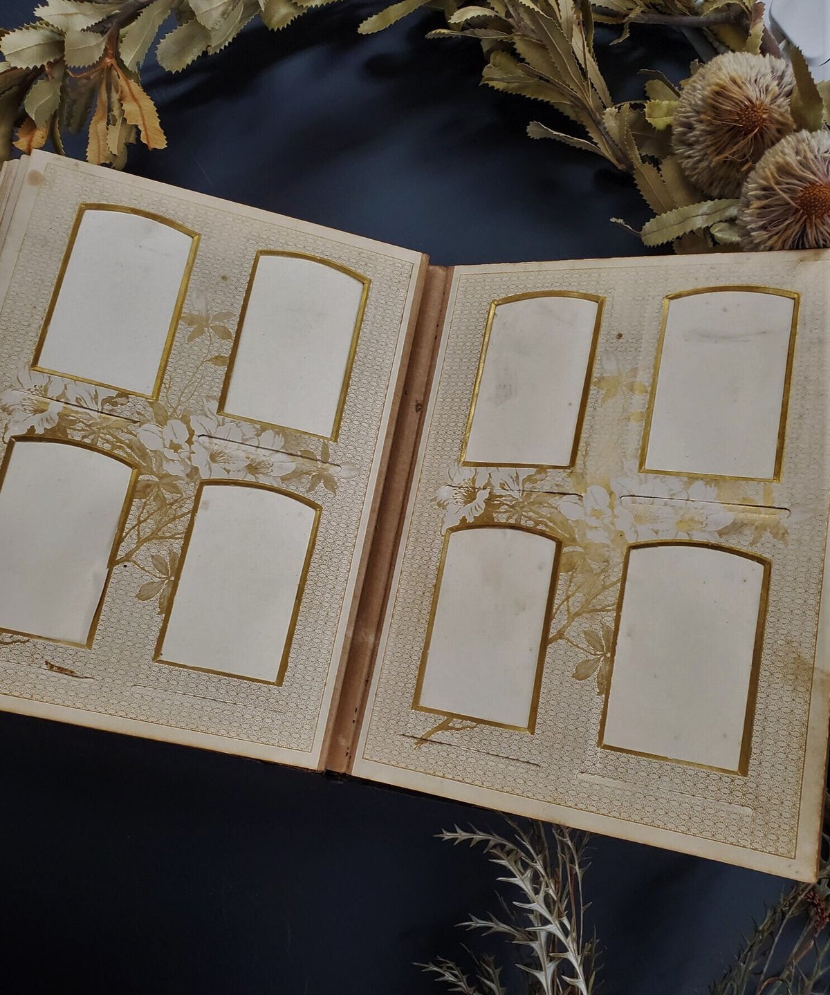 ヴィクトリア朝のアルバム アンティーク品 | アンティーク ベルベット