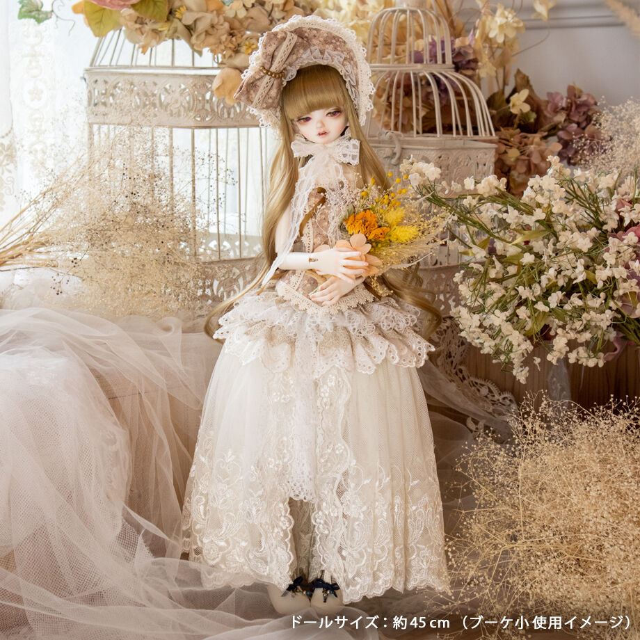 ミミ 花かんむり♡リストブーケ 一点ものスワッグM（ブーケ） ・No.24「siesta」・ 【2025June