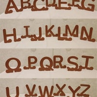 猫 アルファベット(a～z) カラー：ホワイト | DEN DEN NET でんでんネット