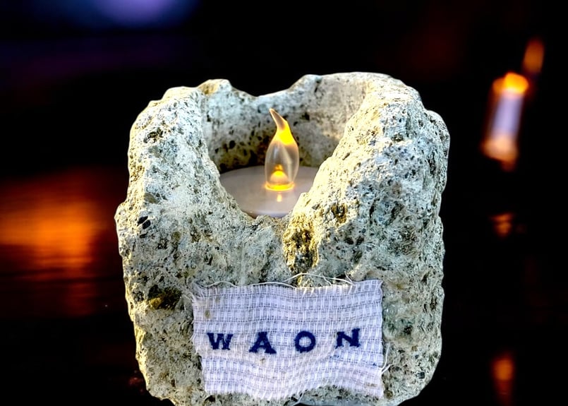 大谷石 キャンドルライト | GIFT SELECT SHOP 和音