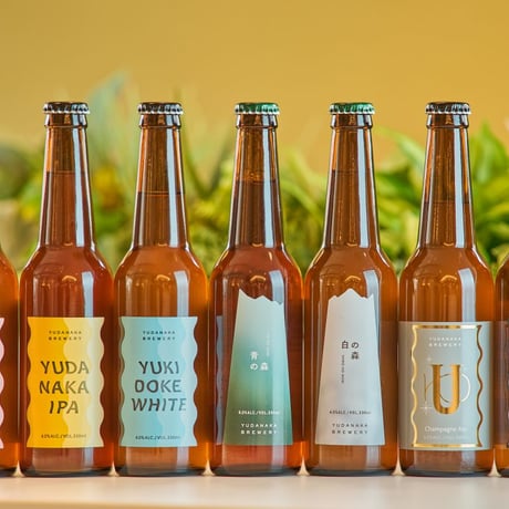 【YUDANAKA BREWERY単品注文はこちら】全7種類+季節ビール1種類のクラフトビール