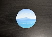 北海道風景ステッカー　利尻島