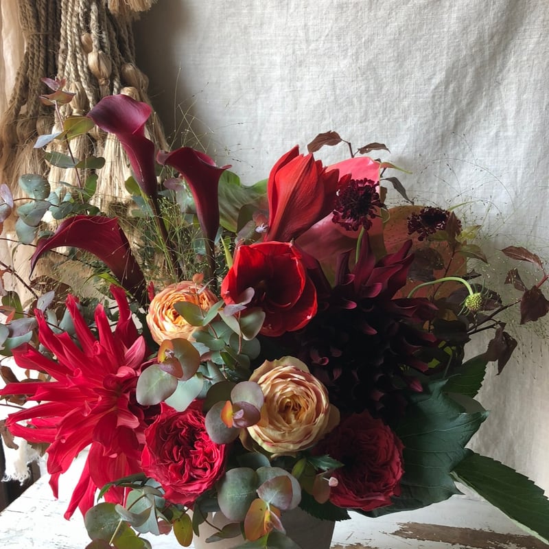 宅配でのお届けフラワーアレンジメント🧺＊*8000yen | casico STORE