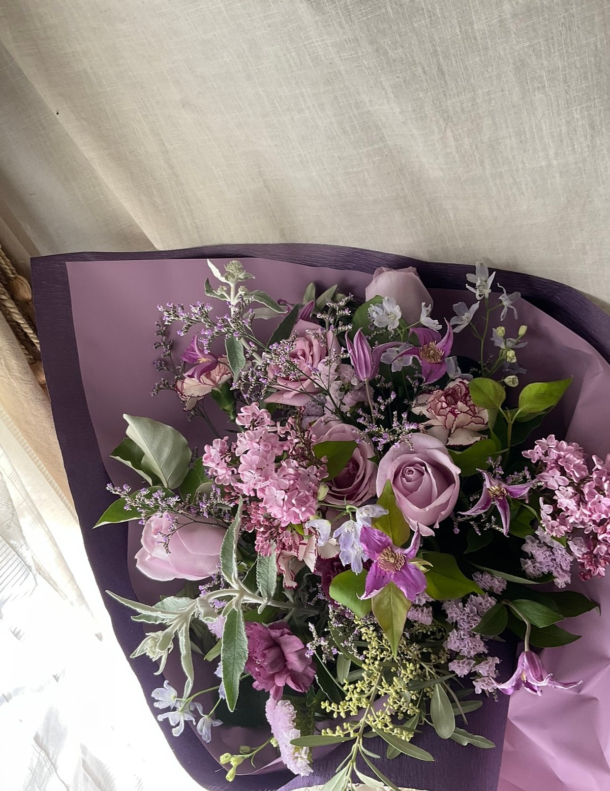 狛江市内のお届けフラワーブーケ💐＊*8000yen | casico STORE