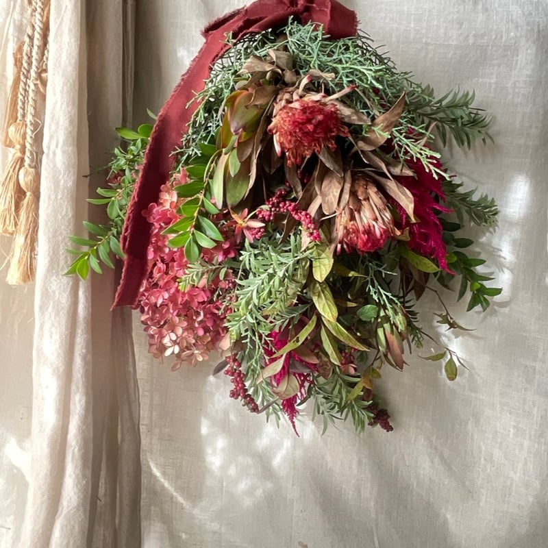 ドライフラワー フレッシュ スワッグ No.5 ドライフラワー フレッシュ スワッグ No.5