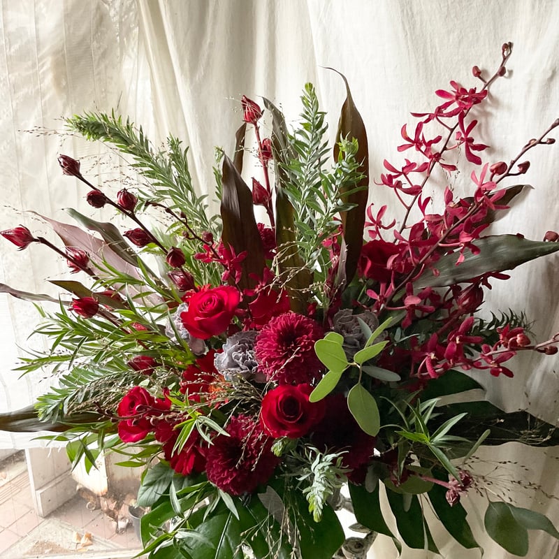 狛江市内のお届けアレンジメントフラワー🧺＊*10000yen | casico STORE