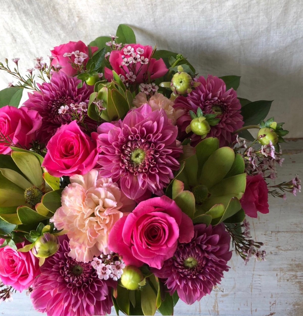 宅配でのお届けフラワーアレンジメント🧺＊*8000yen | casico STORE