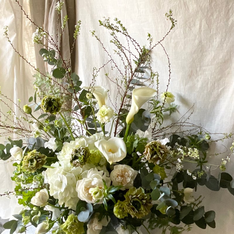 宅配でのお届けフラワーアレンジメント🧺＊*10000yan | casico STORE