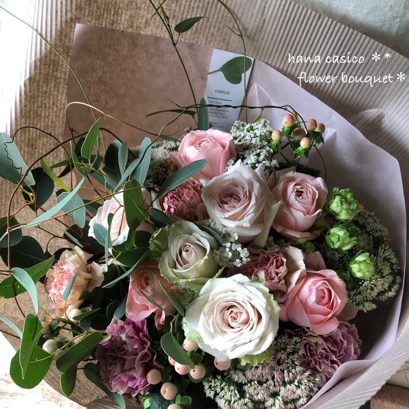 狛江市内のお届けフラワーブーケ💐＊*8000yen | casico STORE