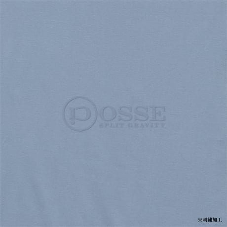 POSSE LOGO RELAXED FIT S/S TEE (SMOKY BLUE)